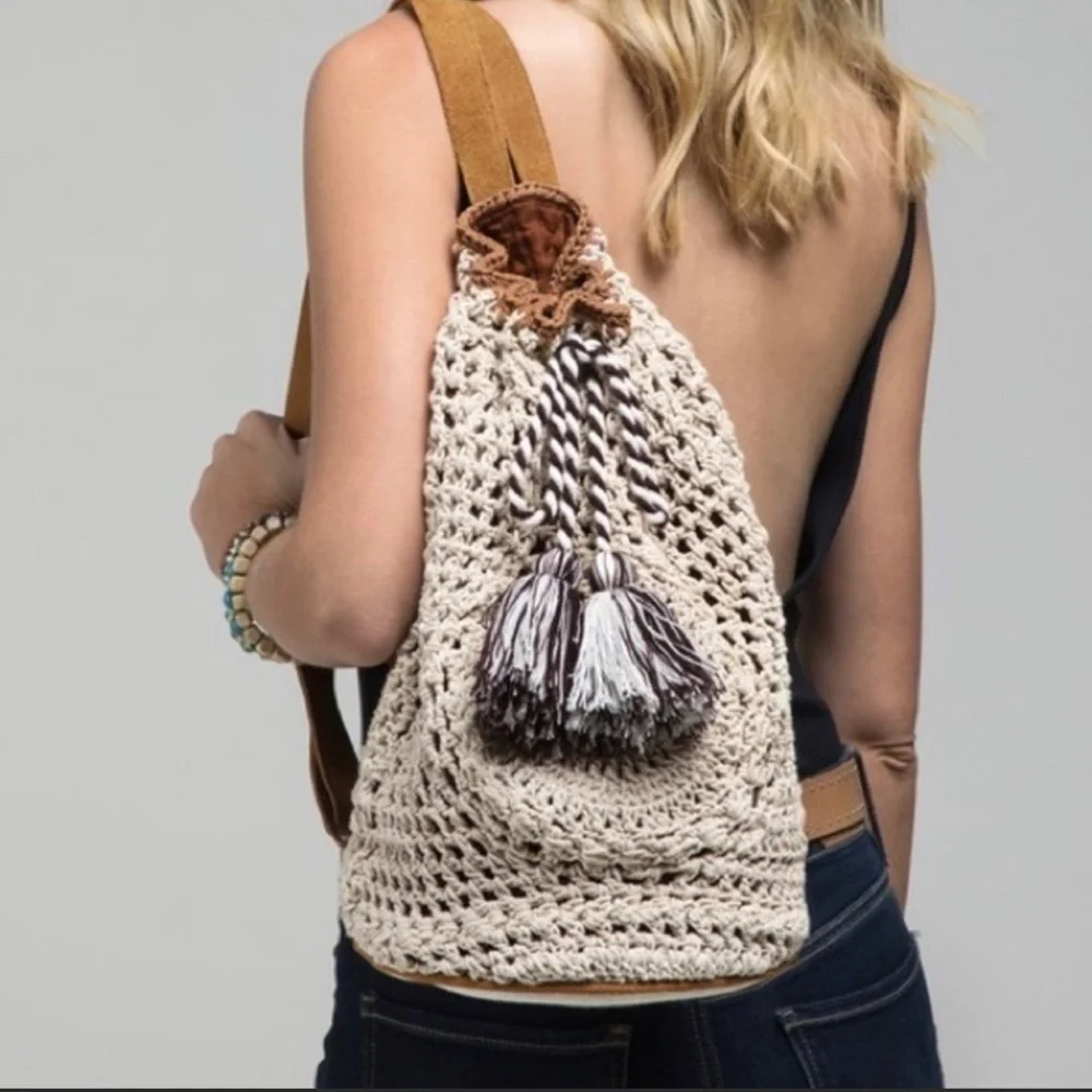 The CALISTA Crochet Backpack